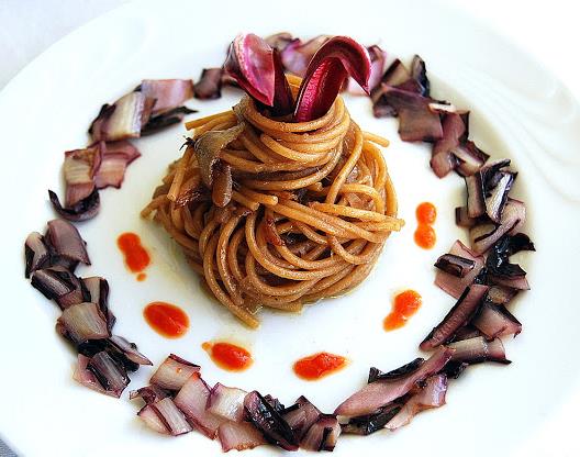 Cichorium Intybus Rossa Di Treviso - Endívia Italiana Roxa, Chicória Roxa De Treviso, Radicchio - Imagem 9